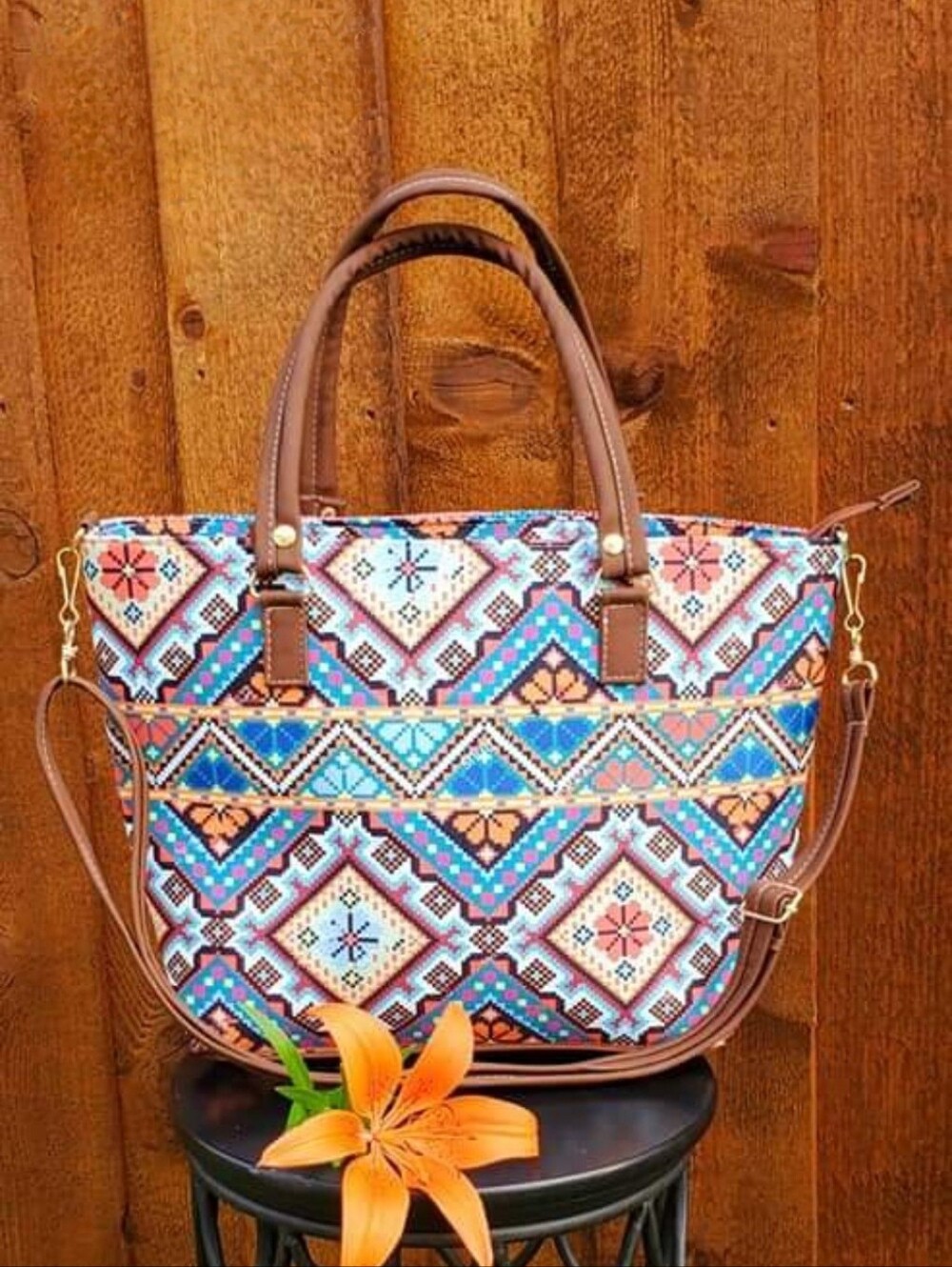 Tote Bag Huichol Desing